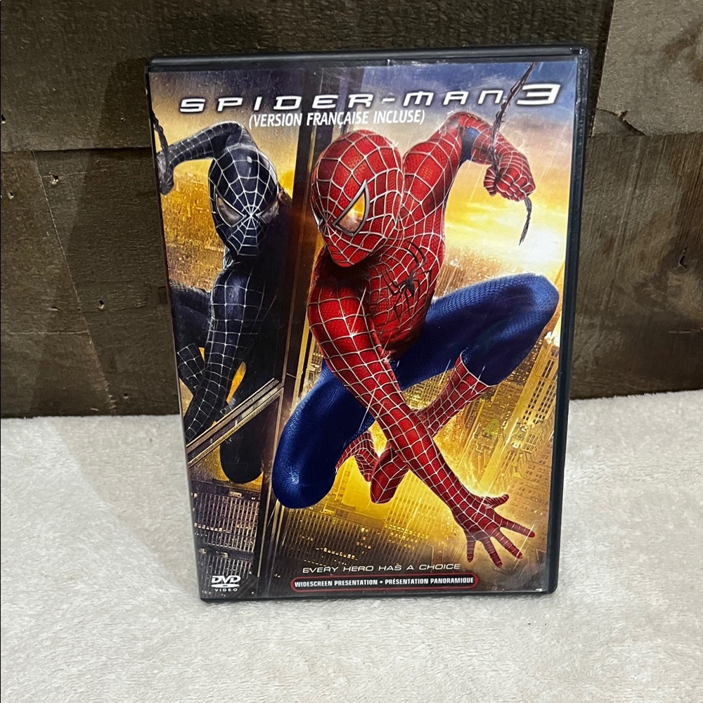 Spider-Man 3 DVD